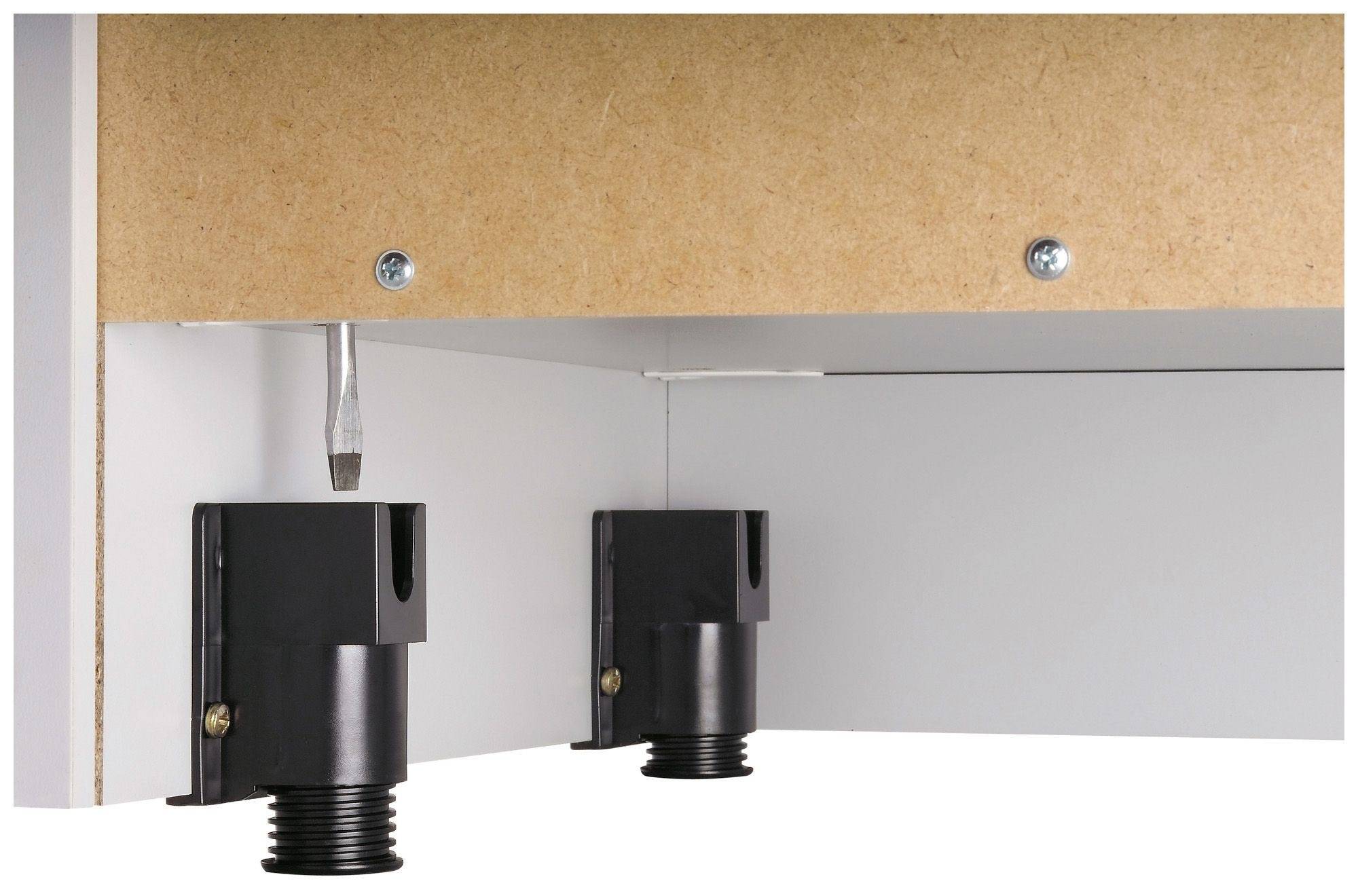 Hammerbacher Büroregal Securoline, 3 OH, 80 x 40 x 127 cm, weiß-2