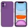 Cadorabo Hülle für Apple iPhone 12 Schutz Hülle in Lila TPU Silikon Etui Case Handyhülle