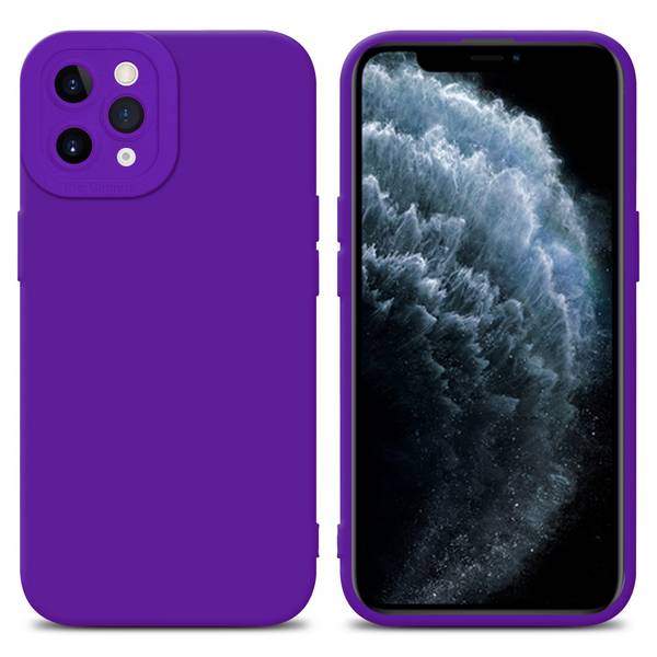 Cadorabo Hülle für Apple iPhone 11 PRO Schutz Hülle in Lila TPU Silikon Etui Case Handyhülle