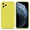 Cadorabo Hülle für Apple iPhone 11 PRO MAX Schutz Hülle in Gelb TPU Silikon Etui Case Handyhülle
