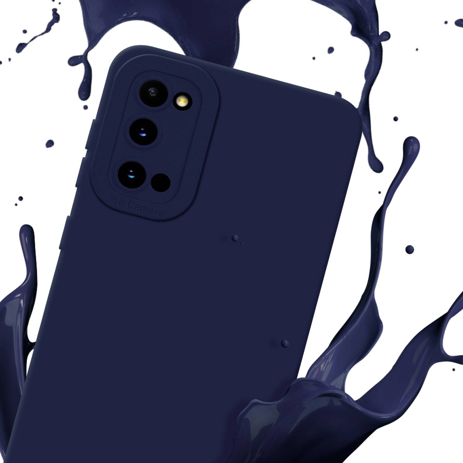 Cadorabo Hülle für Samsung Galaxy S20 Schutz Hülle in Blau TPU Silikon Etui Case Handyhülle-1