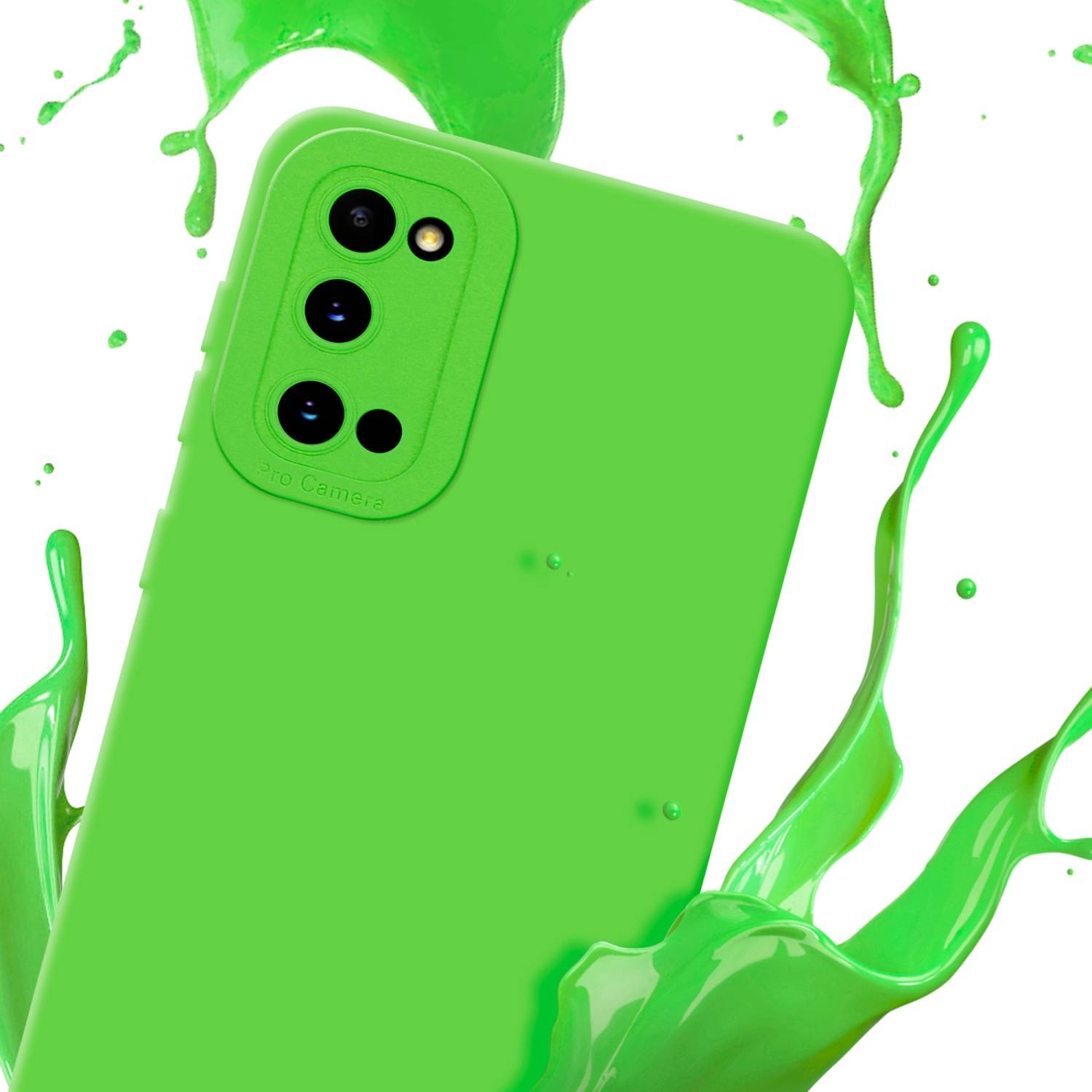 Cadorabo Hülle für Samsung Galaxy S20 Schutz Hülle in Grün TPU Silikon Etui Case Handyhülle-1