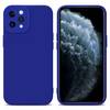 Cadorabo Hülle für Apple iPhone 11 PRO MAX Schutz Hülle in Blau TPU Silikon Etui Case Handyhülle