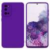 Cadorabo Hülle für Samsung Galaxy S20 Schutz Hülle in Lila TPU Silikon Etui Case Handyhülle
