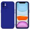 Cadorabo Hülle für Apple iPhone 12 Schutz Hülle in Blau TPU Silikon Etui Case Handyhülle
