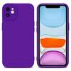 Cadorabo Hülle für Apple iPhone 12 Schutz Hülle in Lila TPU Silikon Etui Case Handyhülle