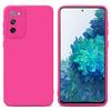 Cadorabo Hülle für Samsung Galaxy S20 FE Schutz Hülle in Pink TPU Silikon Etui Case Handyhülle
