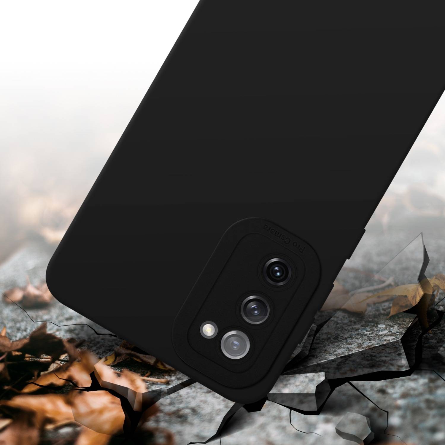 Cadorabo Hülle für Samsung Galaxy S20 FE Schutz Hülle in Schwarz TPU Silikon Etui Case Handyhülle-4