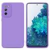 Cadorabo Hülle für Samsung Galaxy S20 FE Schutz Hülle in Lila TPU Silikon Etui Case Handyhülle