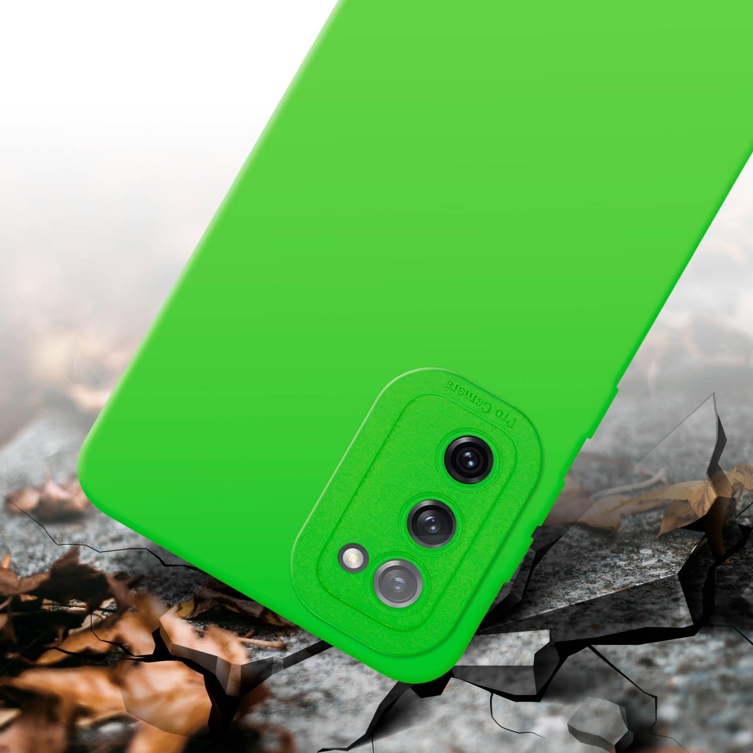 Cadorabo Hülle für Samsung Galaxy S20 FE Schutz Hülle in Grün TPU Silikon Etui Case Handyhülle-4