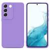 Cadorabo Hülle für Samsung Galaxy S22 Schutz Hülle in Lila TPU Silikon Etui Case Handyhülle