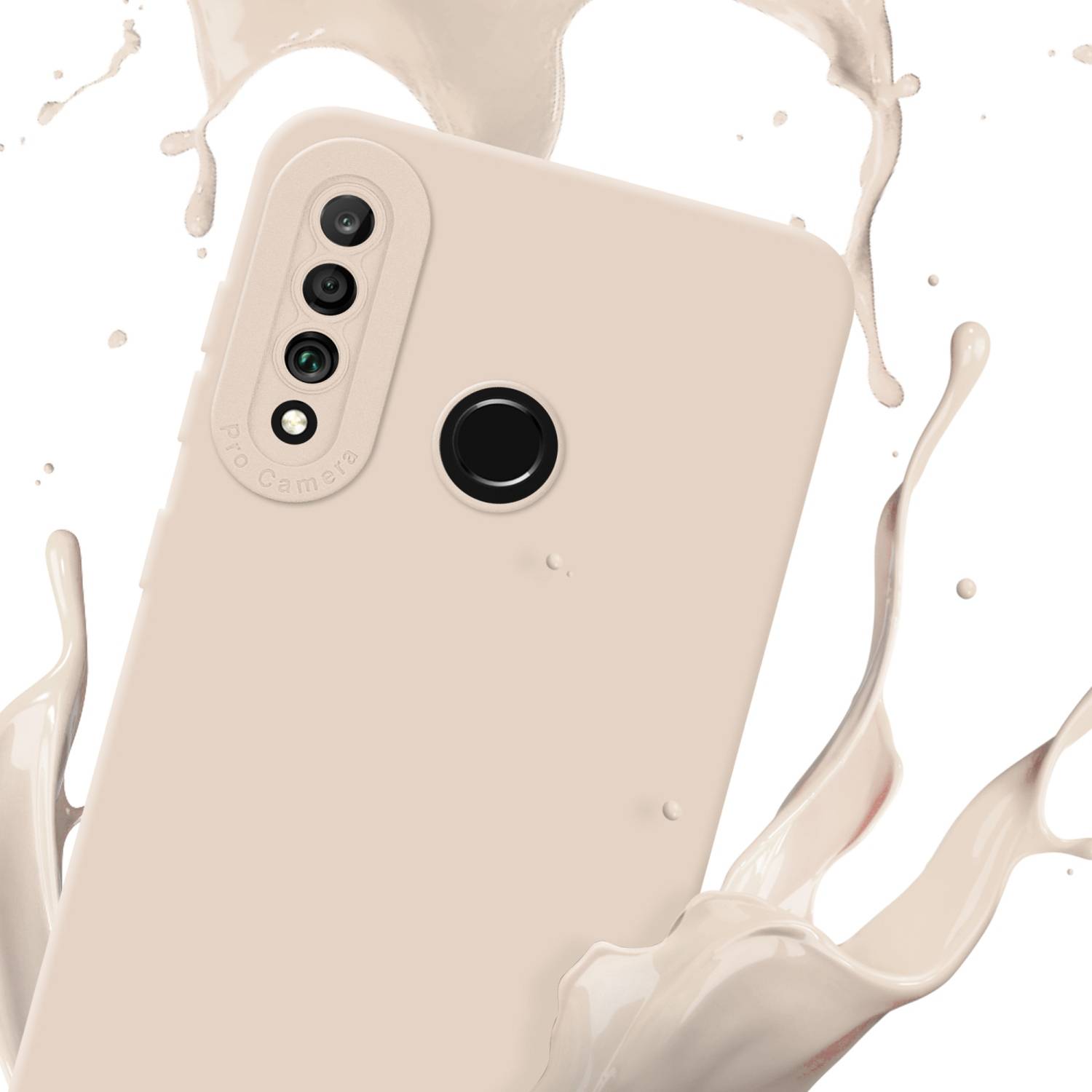 Cadorabo Hülle für Huawei P30 LITE Schutz Hülle in Rosa TPU Silikon Etui Case Handyhülle-2