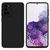 Cadorabo Hülle für Samsung Galaxy S20 Schutz Hülle in Schwarz TPU Silikon Etui Case Handyhülle