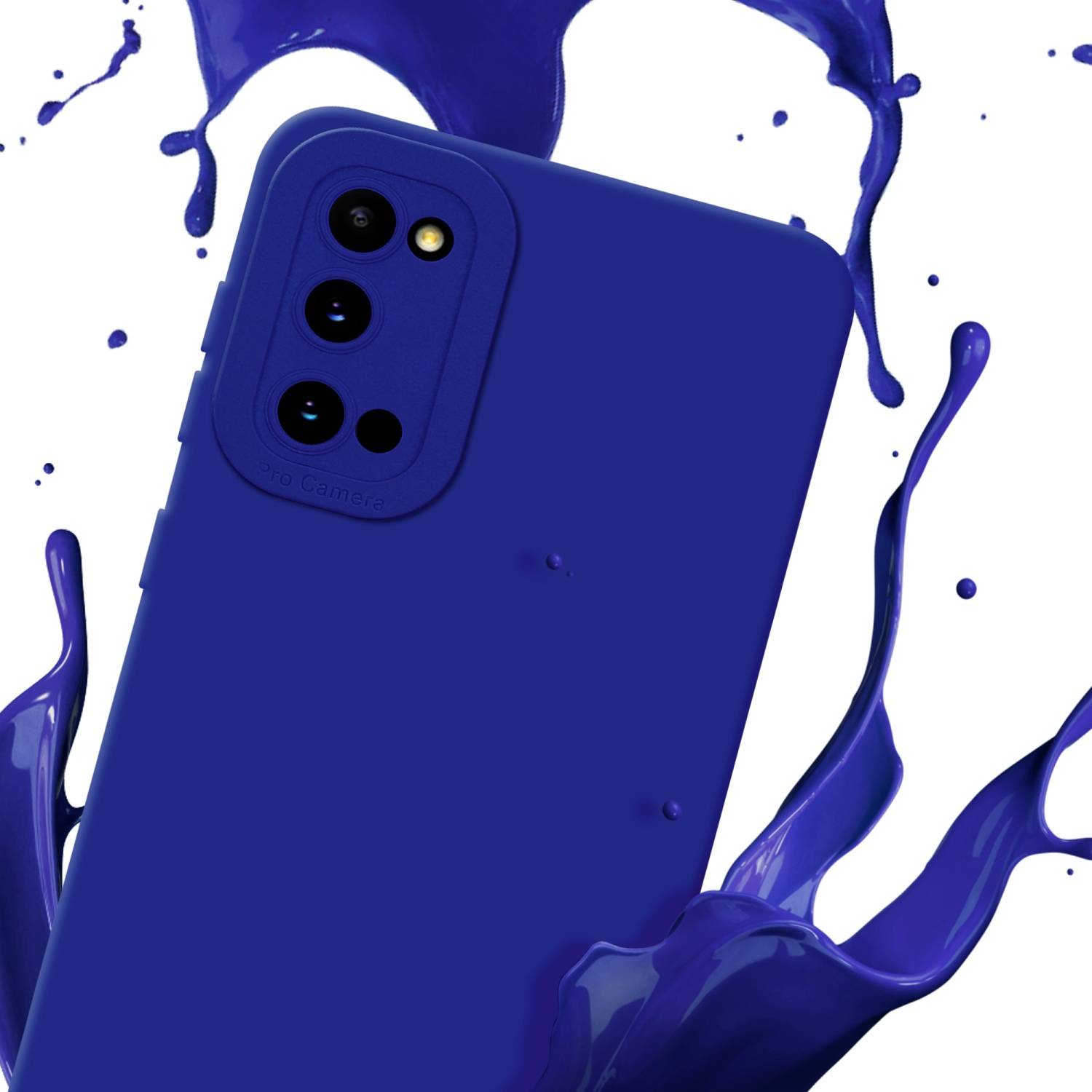 Cadorabo Hülle für Samsung Galaxy S20 Schutz Hülle in Blau TPU Silikon Etui Case Handyhülle-2