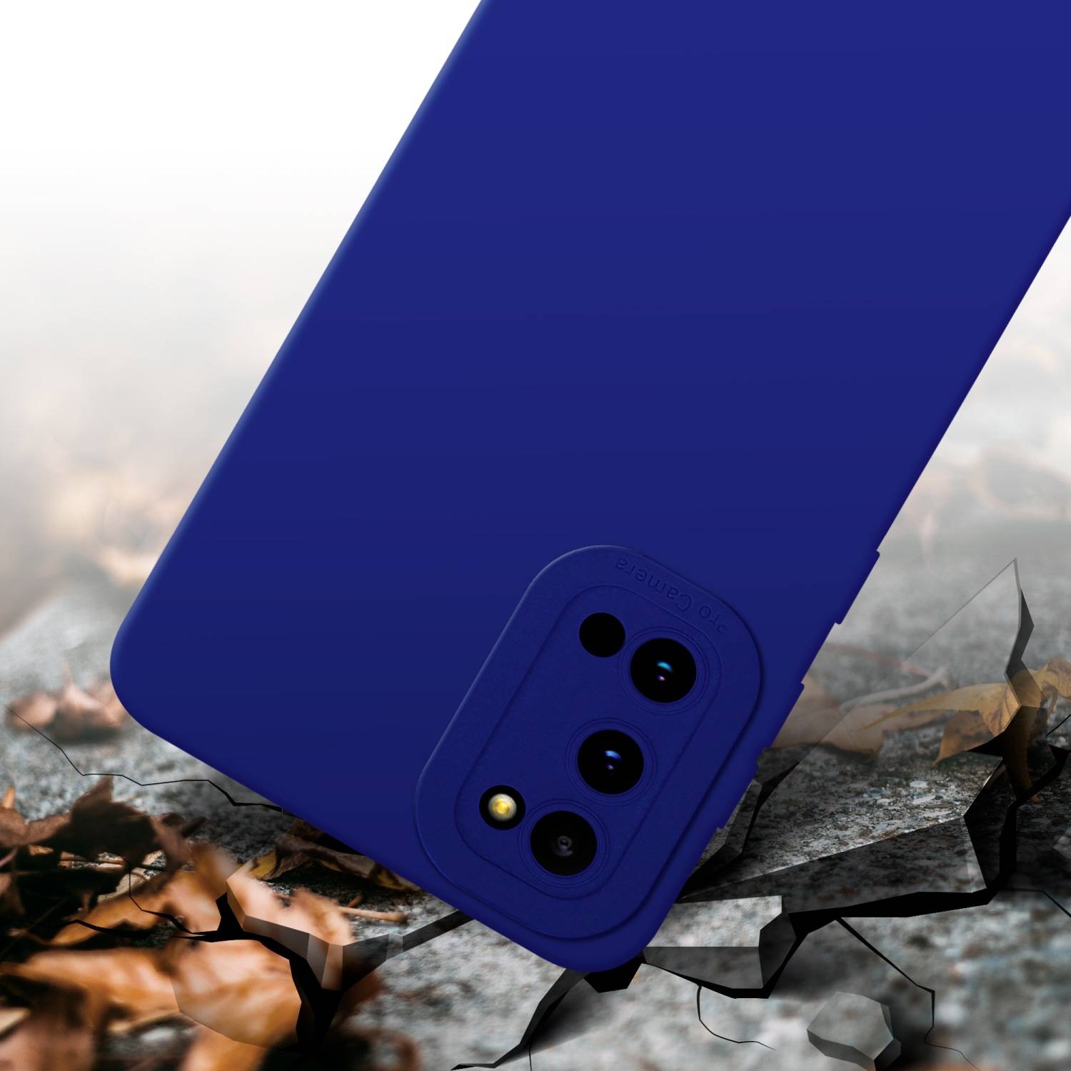 Cadorabo Hülle für Samsung Galaxy S20 Schutz Hülle in Blau TPU Silikon Etui Case Handyhülle-4