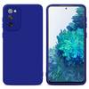 Cadorabo Hülle für Samsung Galaxy S20 FE Schutz Hülle in Blau TPU Silikon Etui Case Handyhülle