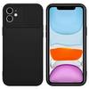 Cadorabo Hülle für Apple iPhone 11 Schutz Hülle in Schwarz Handyhülle TPU Etui Case Cover Kameraschutz