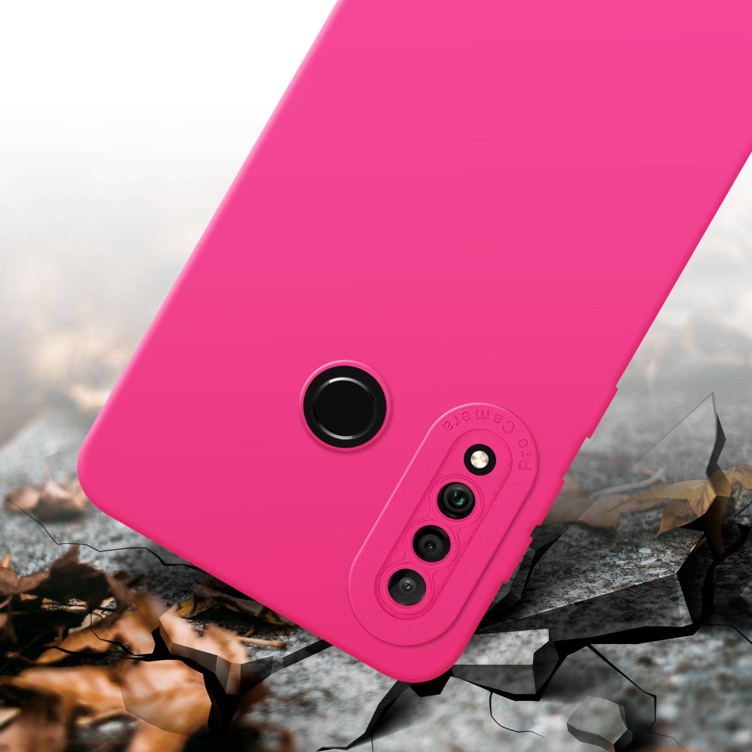 Cadorabo Hülle für Huawei P30 LITE Schutz Hülle in Pink TPU Silikon Etui Case Handyhülle-4