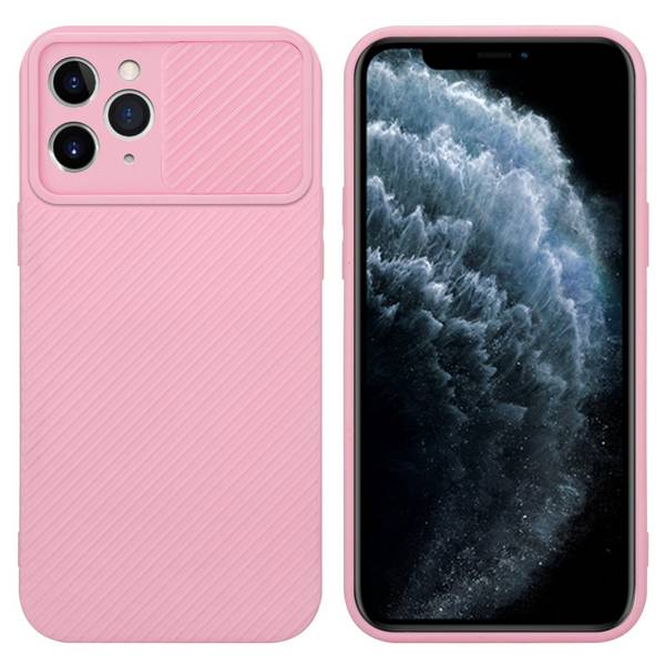 Cadorabo Hülle für Apple iPhone 11 PRO Schutz Hülle in Rosa Handyhülle TPU Etui Case Cover Kameraschutz