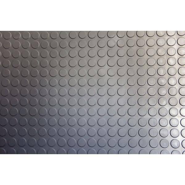 Arbeitsplatzmatte Yoga Ergo Fire mit Flachnoppen 65x95cm grau-1