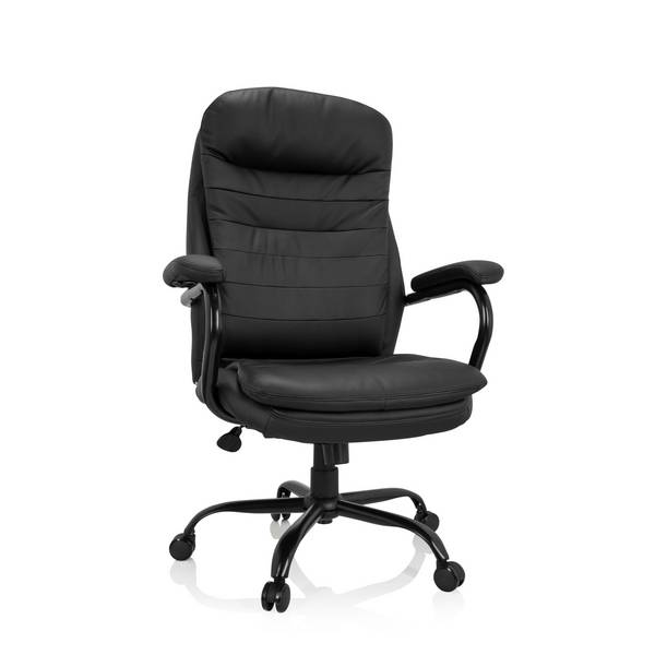 Bürostuhl Chefsessel RELAX XXL B PU schwarz hjh OFFICE