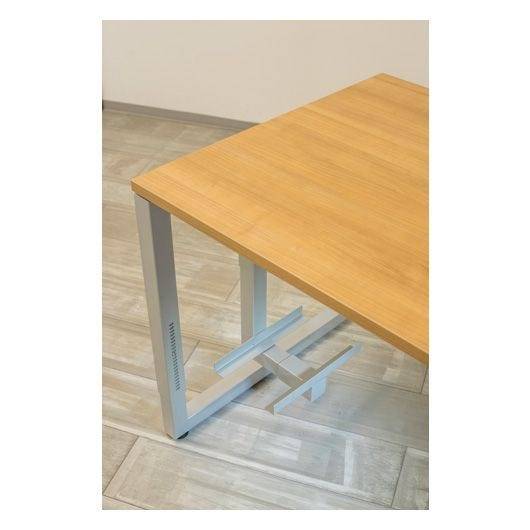 Hammerbacher PC Halter für Schreibtische, Montage unter dem Tisch, höhenverstellbar, silber-4