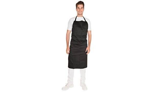 HYGOSTAR Latzschürze, aus Polycotton, schwarz (6495640)