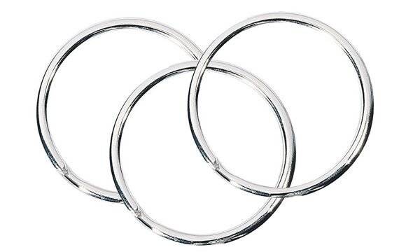 WEDO Metall-Schlüsselringe, Durchmesser: 20 mm-2