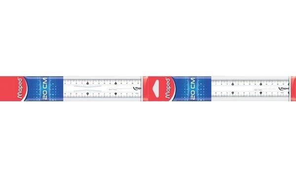 Maped Flachlineal Start 146, 200 mm, aus Kunststoff (82146112)-2