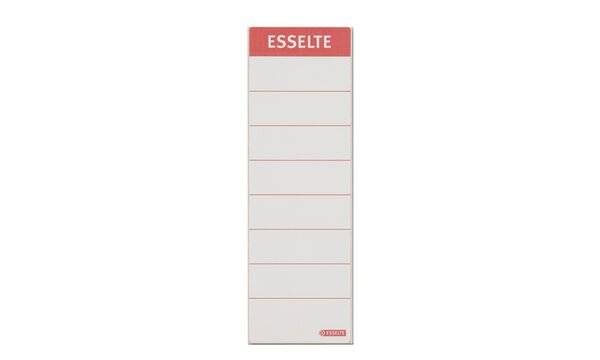 Esselte Ordnerrücken-Etikett, 60 x 190 mm, lang, breit, weiß (335121900)