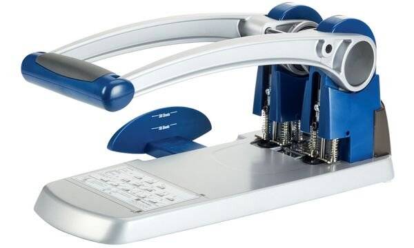 Rexel Registraturlocher HD2300X, blau/silber/schwarz-1
