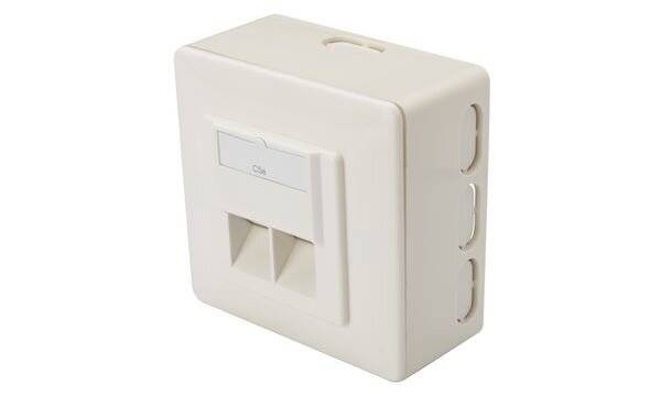 DIGITUS - CAT 5e, Klasse D, Datendose, geschirmt, Aufputz-8