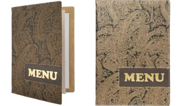 Securit Speisekarten-Mappe DESIGN PAISLEY, DIN A4 (70020351)