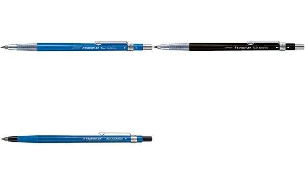 Fallminenstift Mars technico HB m. Clip-1