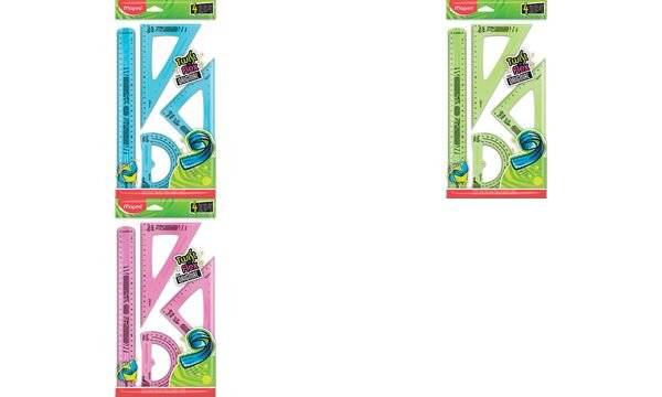 Maped Geometrie-Set Twist'n Flex, 4-teilig, farbig sortiert (82897157)-2