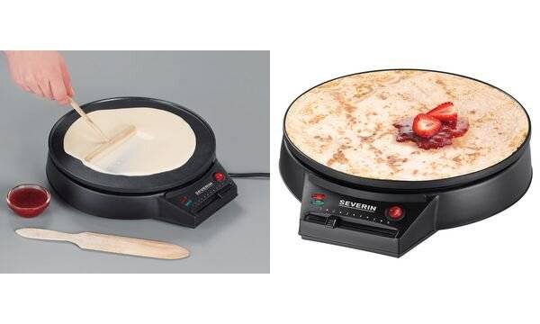 Severin Crepes Maker CrepesMaker 30cm black Black CM 2198 (CM 2198)-4