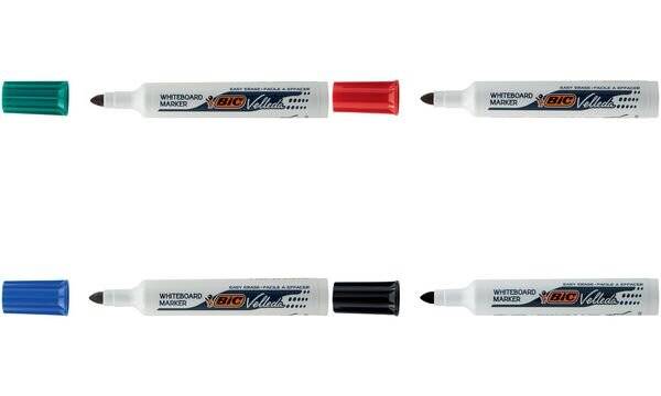 BIC Whiteboard-Marker Velleda 1711, Rundspitze, rot-1