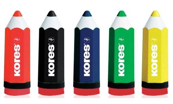 Kores Spitzdose KOLORITO, Stiftform, farbig sortiert-1