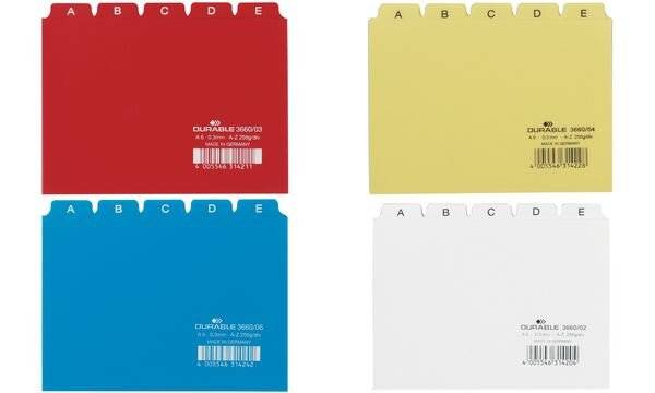 Leitregister A-Z DURABLE-6