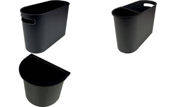 helit Papierkorb Design Classics, 22 Liter, PS, schwarz (5161076)-2