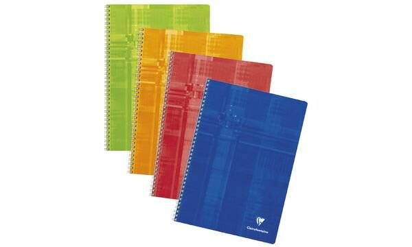 Clairefontaine Cahier spirale, 170 x 220 mm, 120 pages (87000714)-0