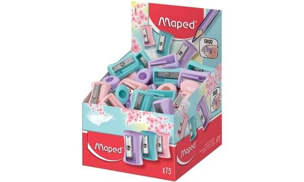 Maped Spitzer Vivo PASTEL, aus Kunststoff, 75er Display (82063011)-0