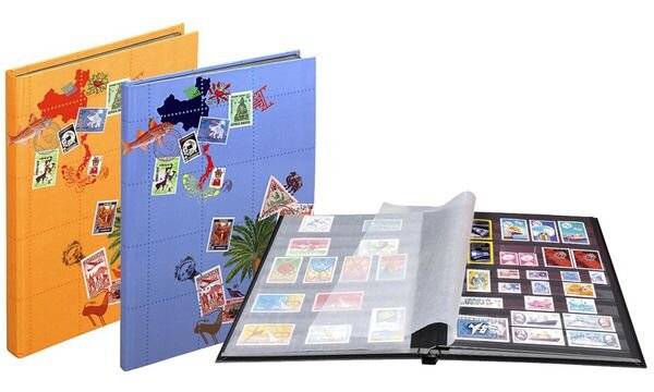 Briefmarken Einsteckalbum Globe Trotter, 16 Seiten, 16,5x22,5cm-5