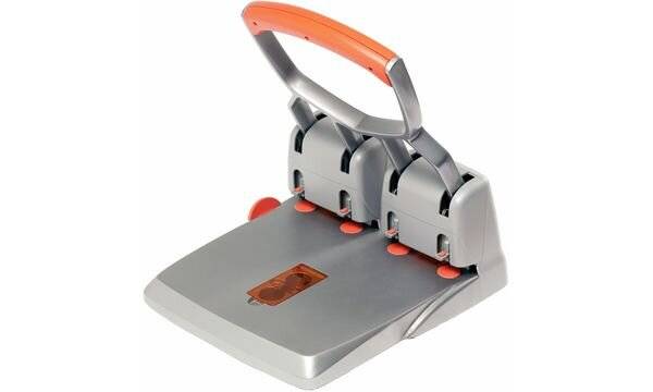 Rapid Vierfachlocher Supreme HDC150/4, silber/orange (68223100)-0