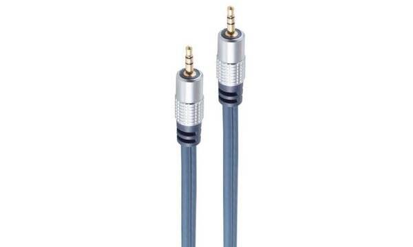 3,5mm Klinken-Kabel, vergoldete Kontakte - 5m-3