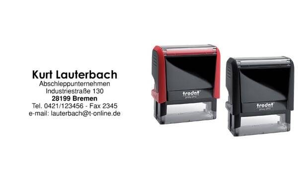 trodat Textstempelautomat Printy 4913 4.0, rot (62515768)-2