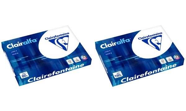 Clairalfa Multifunktionspapier, DIN A3, 160 g/qm, extra weiß (8010154)-2