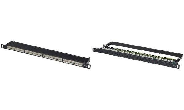 Digitus DN-91624U-SL-SH 24 Port Netzwerk-Patchpanel 483 mm (19") CAT 6 0.5 HE Mehrfarbig Bestückt-6