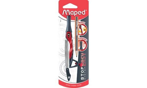 Maped Zirkelkasten Stop System mit Adapterring, sortiert (82196610)-2