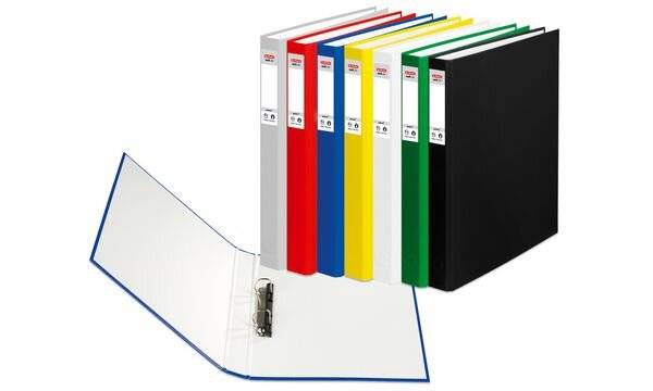 herlitz Ringbuch maX.file protect, A5, 2-Ring-Mechanik, rot (5141819)